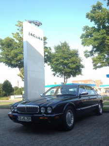 Abholung des XJ im Juli 2013 von der ersten Inspektion nach dem Kauf
