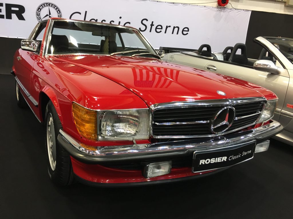 Ein wunderschöner Auftritt: Einer von etlichen R107 in Halle 1!